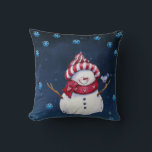 Christmas Throw Pillow Snowman Kissen<br><div class="desc">Weihnachtsbaum Kissen Für jeden ist etwas dabei, das speziell für Sie personalisiert ist, um die Schönheit Ihrer Zuhause oder Ihrer Lieben zu verbessern. Dieses einzigartige Weihnachtskreisschmuck wird Ihre Freunde und Familie beeindrucken. In dieser einmaligen Weihnachtsfeier genießen die Menschen ihre Lieblings-Schokolade oder ihren Kaffee. Während Sie bereits hier sind, können Sie...</div>