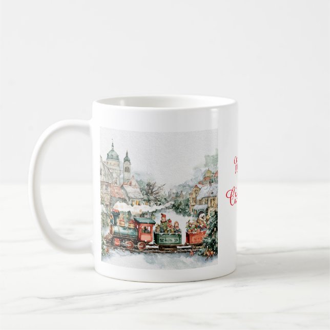 Christmas train kaffeetasse (Links)