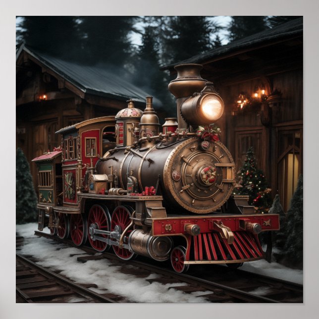 Christmas Train Poster (Vorne)