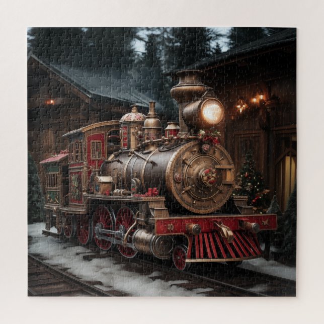 Christmas Train Puzzle (Vertikal)