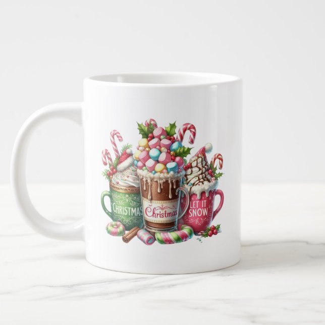 Christmas Treats Specialty Mug Jumbo-Tasse (Links)