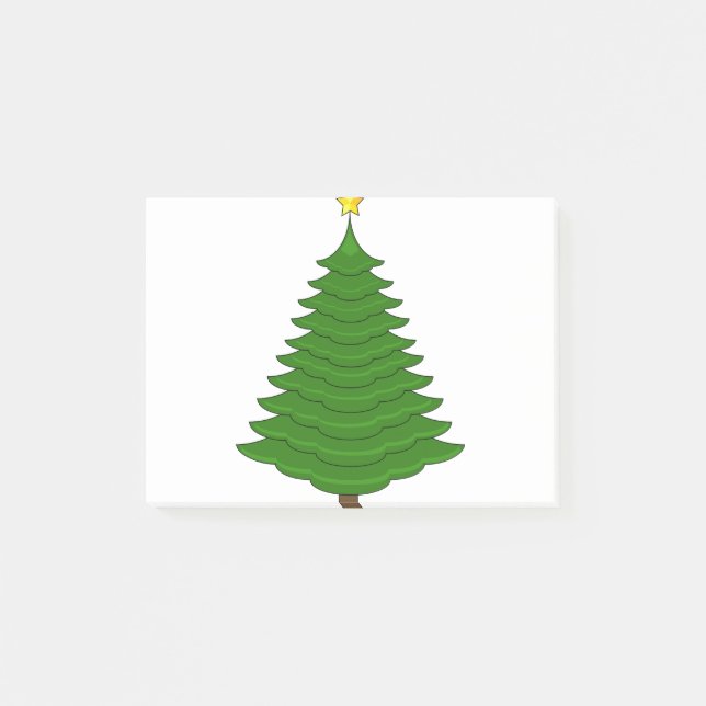 Christmas tree 40 post-it klebezettel (Vorderseite)