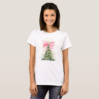 Christmas Tree Bow T-Shirt