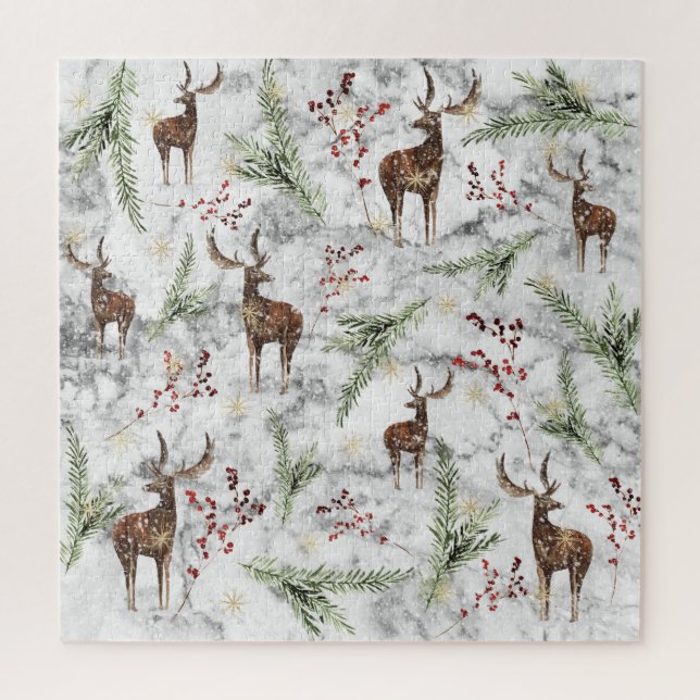 Christmas Tree Dot Art Puzzle (Vertikal)