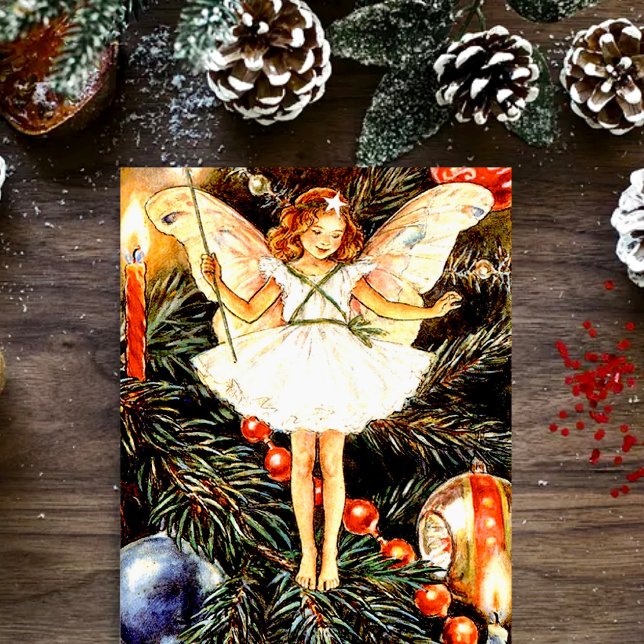 Christmas Tree Fairy Feiertagskarte (Von Creator hochgeladen)