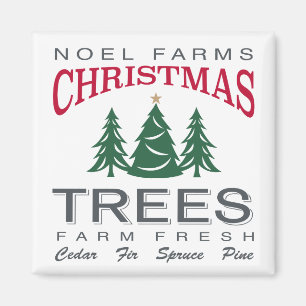 CHRISTMAS TREE FARM MAGNET