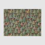 Christmas Tree Forest Whimsey Seidenpapier<br><div class="desc">Die fröhlichen Farben. Das komplexe Design. Der entspannte Geist einer früheren Zeit, als Weihnachtsdekorationen handgefertigt wurden. Sie werden dieses skurrile Gewebepapier mit dem Aussehen des Papierstapels Liebe. Ein wunderschönes Spiel für unsere Geschenkpackung, so elegant für das Verpacken von kostbaren oder zerbrechlichen Geschenken. Nutzen Sie es ganzjährig auch in Ihrer Entdeckungsseite...</div>