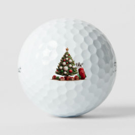 Christmas Tree Golf Balls Golfball