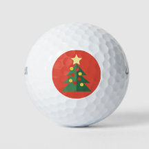 Christmas Tree Golf Balls
