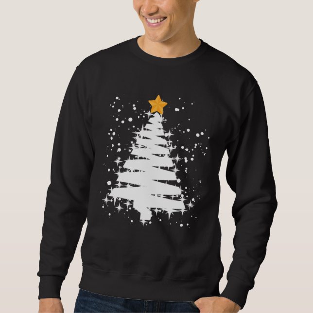 Christmas Tree  Group Christmas Sweatshirt (Vorderseite)
