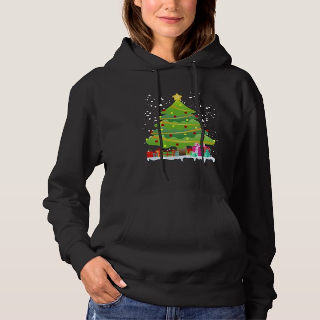 Christmas Tree Hoodie (Vorderseite)