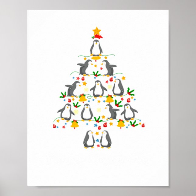 Christmas Tree Lover Woman Kid - Funny Merry Chris Poster (Vorne)