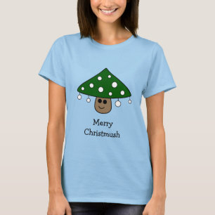 Christmas Tree Mushroom T - Shirt