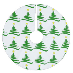 **CHRISTMAS TREE OH CHRISTMAS TREE** TREE SKIRT POLYESTER WEIHNACHTSBAUMDECKE