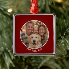Christmas Tree Ornament Add Your Photo and Text