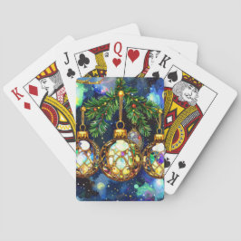 Christmas Tree Ornaments Holiday Games Spielkarten