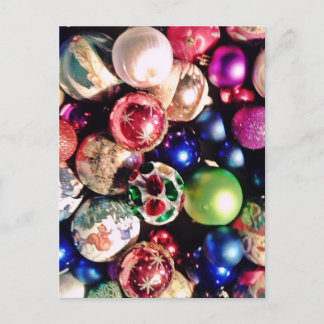 CHRISTMAS TREE ORNAMENTS  POSTKARTE