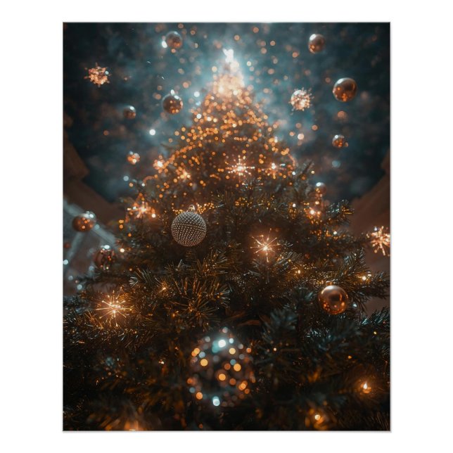 Christmas Tree Poster (Vorderseite)
