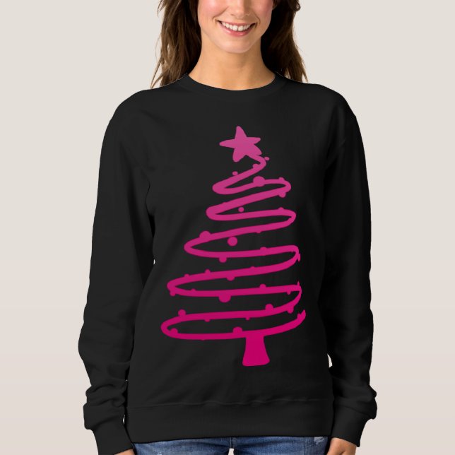 Christmas Tree Sweatshirt (Vorderseite)