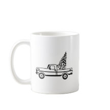 Christmas tree truck