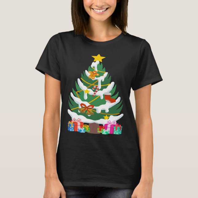 Christmas Tree Work Christmas Party T-Shirt (Vorderseite)