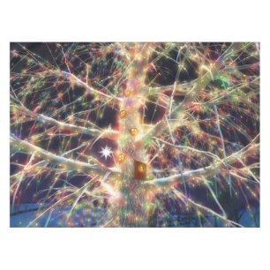 Christmas Treehouse Tablecloth Tischdecke