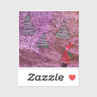 Christmas trees aufkleber