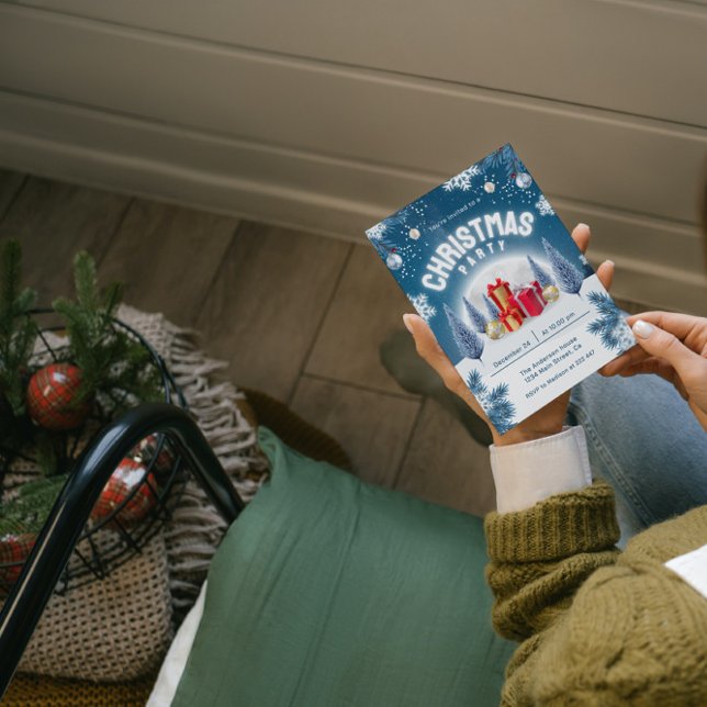 Christmas Trees Christmas  Einladung (Von Creator hochgeladen)