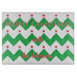 Christmas Trees Schneidebrett