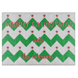 Christmas Trees Schneidebrett