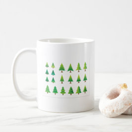 Christmas Trees Set | Festive Xmas Holiday Kaffeetasse