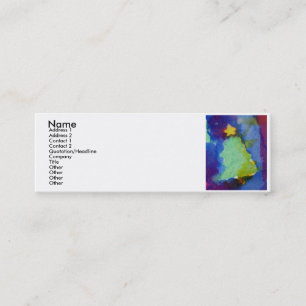 CHRISTMAS TREM 2 MINI VISITENKARTE