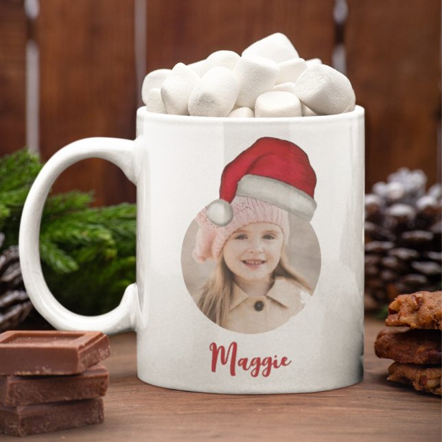 Christmas Trendy Einfache Niedliche Weihnachtsmann Kaffeetasse (Von Creator hochgeladen)