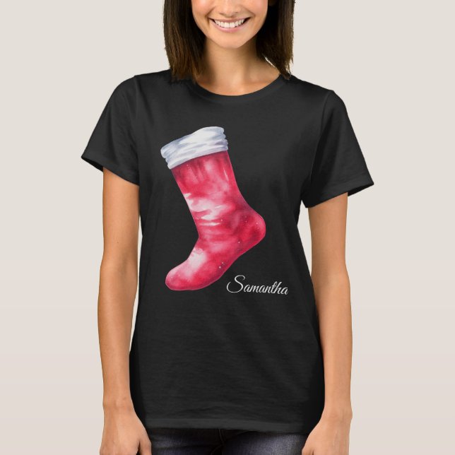 Christmas Trendy Minimalistisch T-Shirt (Vorderseite)