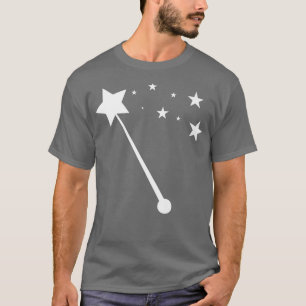 Christmas Trendy Zeichnend Fairy Wand T-Shirt