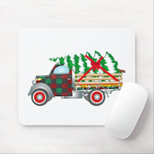 Christmas Truck Mousepad