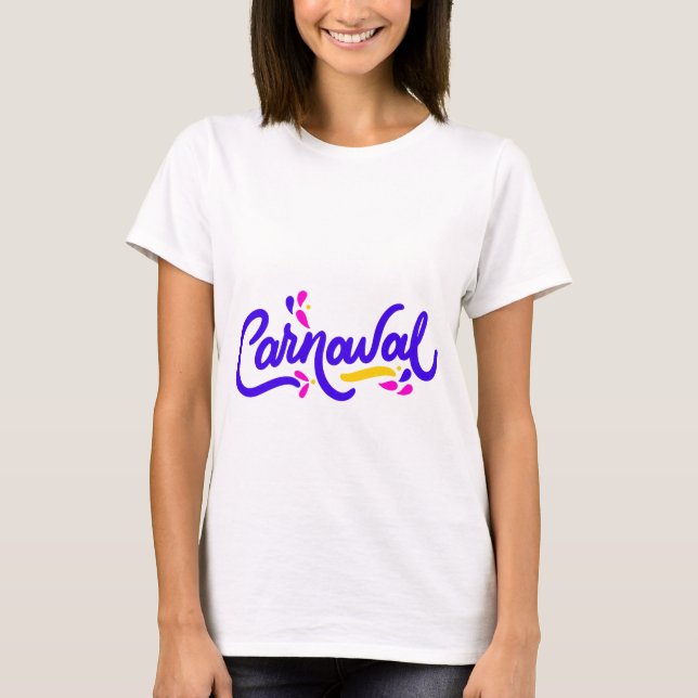 Christmas Typography Sayings T-Shirt (Vorderseite)