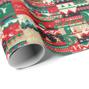 Christmas Ugly Sweater 8 Geschenkpapier