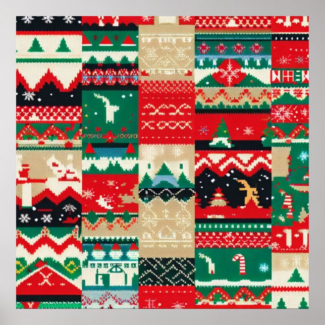 Christmas Ugly Sweater 8 Poster (Vorne)