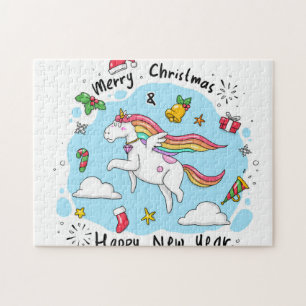 Christmas Unicorn Puzzle