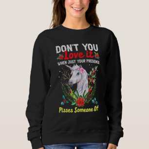 Christmas Unicorn Sweatshirt