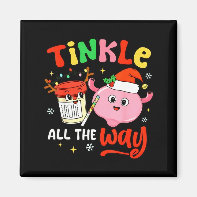 Christmas Urologist Nephrologist T Healthcare Work Magnet (Vorne)