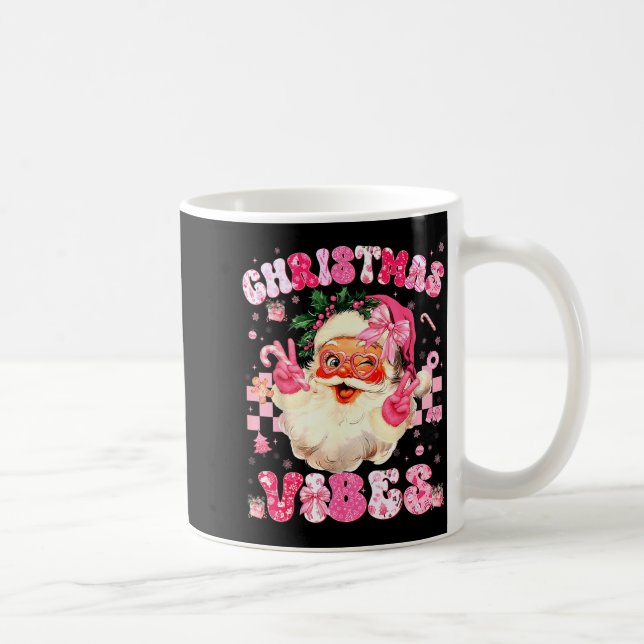 Christmas Vibe Cute Nk Santa Christmas Xmas Women  Kaffeetasse (Rechts)