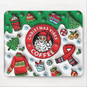 Christmas Vibes Coffee Mousepad