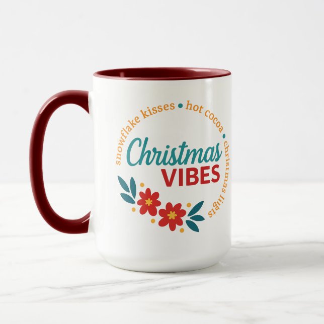 Christmas Vibes Combo Mug Tasse (Links)
