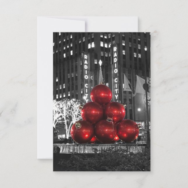 Christmas Vibes Grußkarte Dankeskarte (Vorderseite)