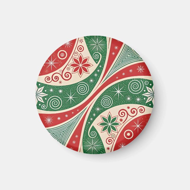 Christmas Vibes Magnet (Vorne)
