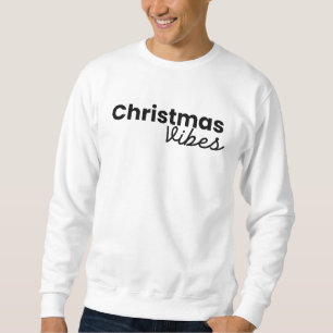 Christmas Vibes Modernes Minimalistisches Trendy Sweatshirt