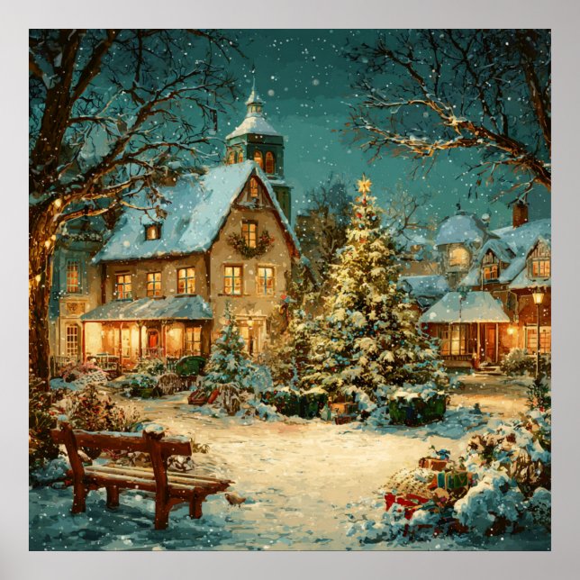 Christmas Village Poster (Vorne)