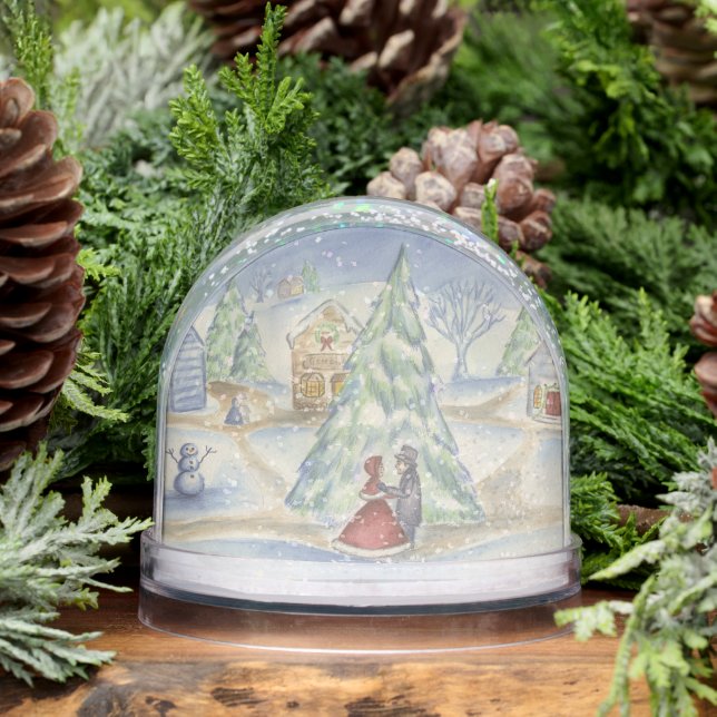 Christmas Village Snow Globe  Schneekugeln (Winter)